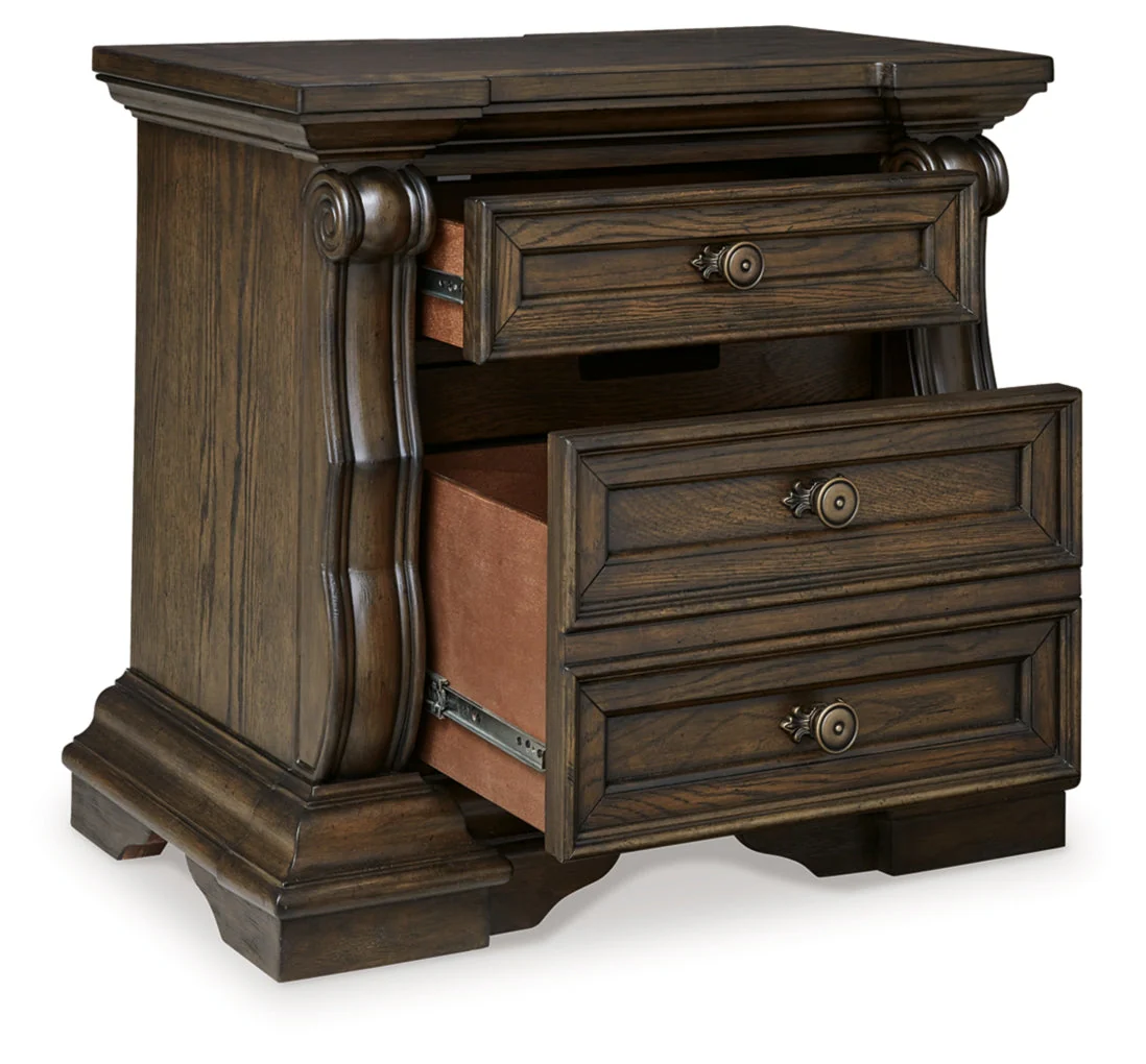 Maylee Three Drawer Night Stand - Image 3
