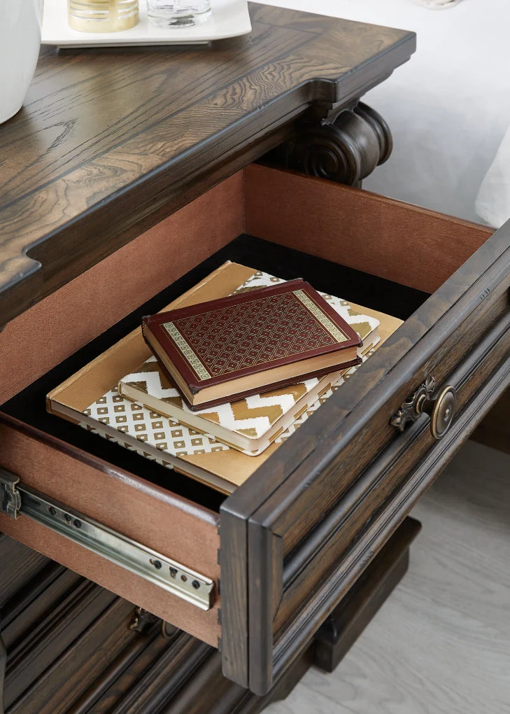 Maylee Three Drawer Night Stand - Image 8