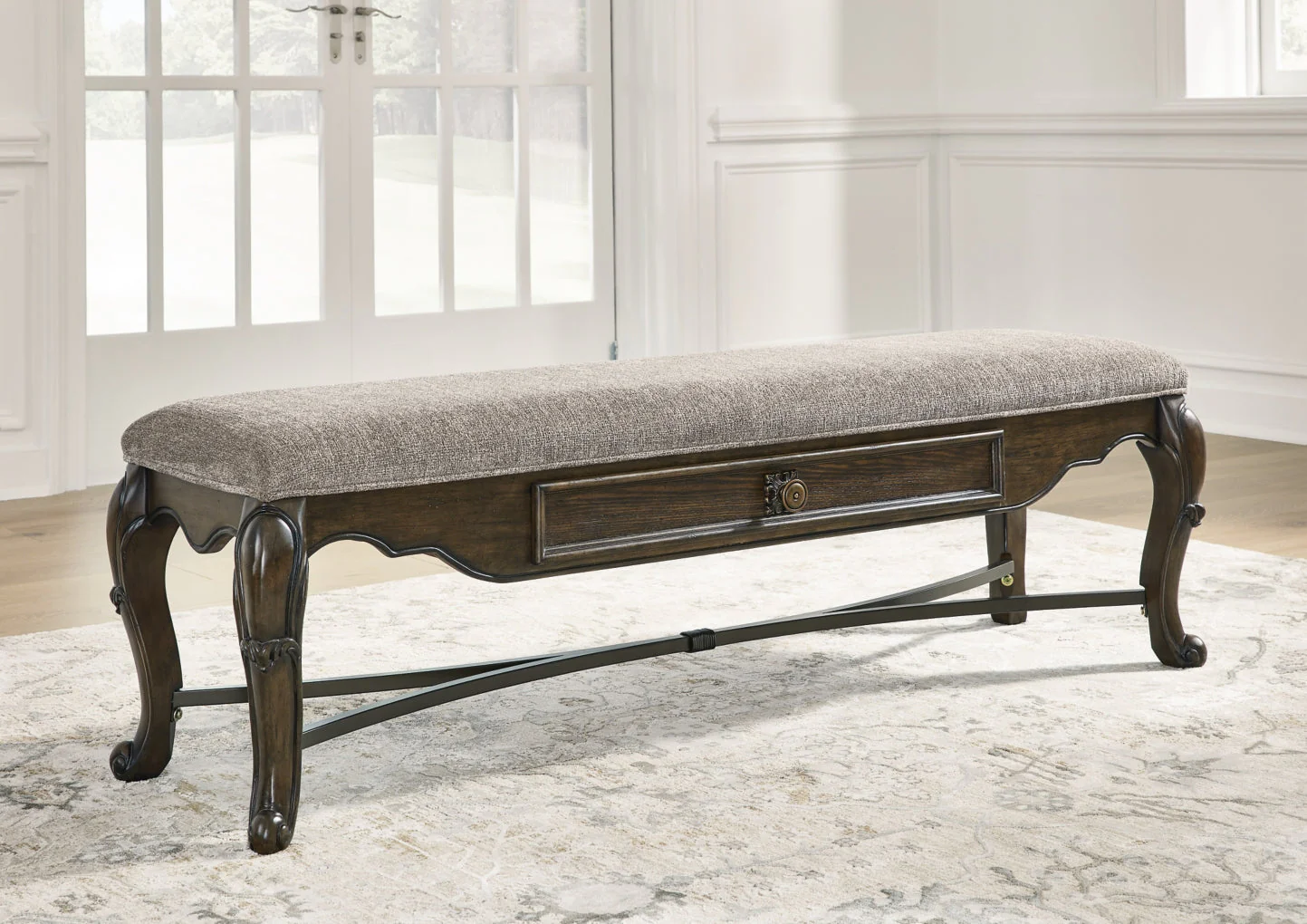 Maylee Upholstered Storage Bench - Image 2