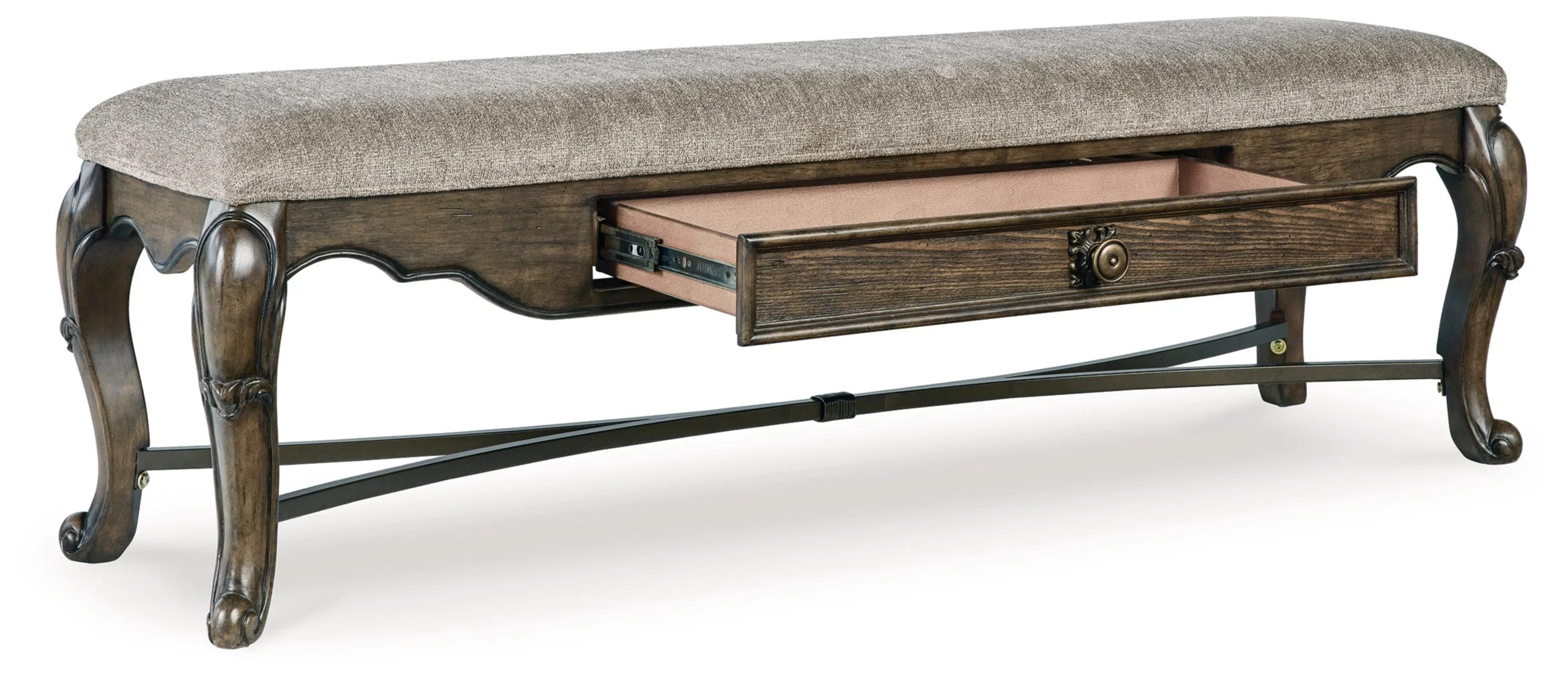 Maylee Upholstered Storage Bench - Image 3