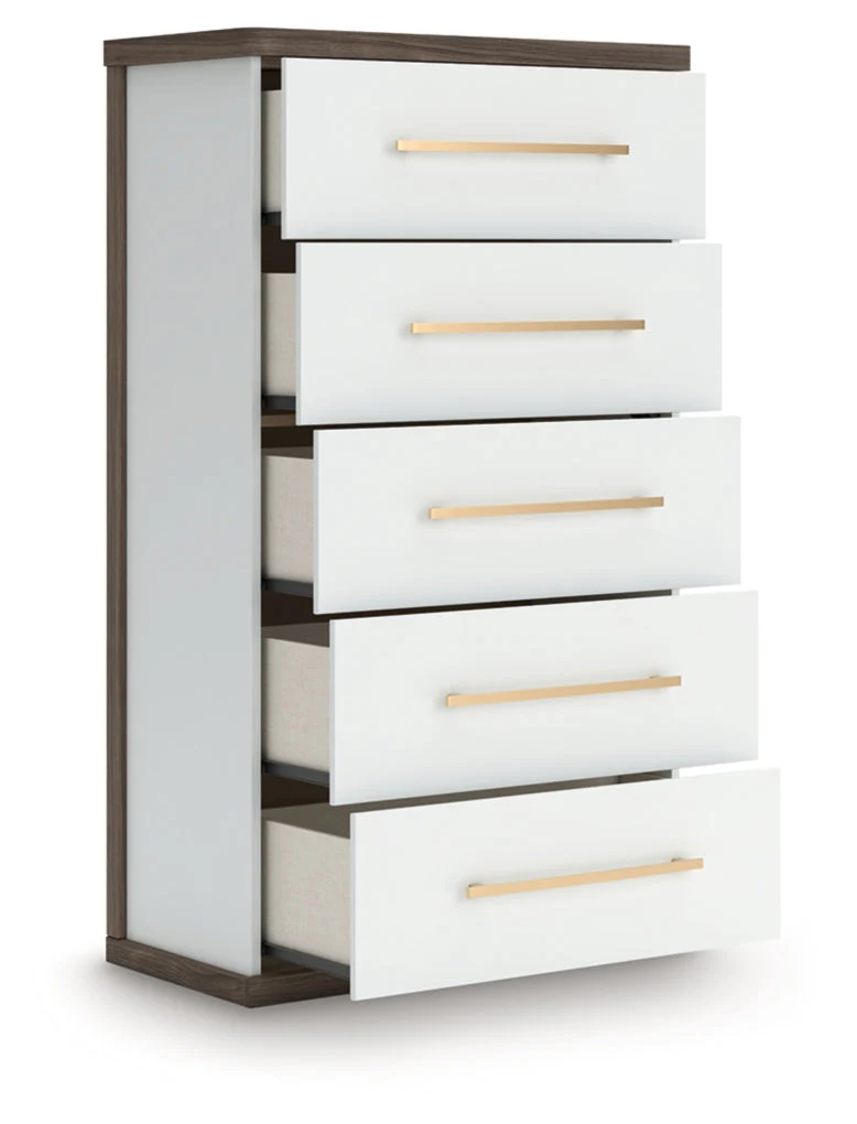 Mazilar Five Drawer Chest - Image 3