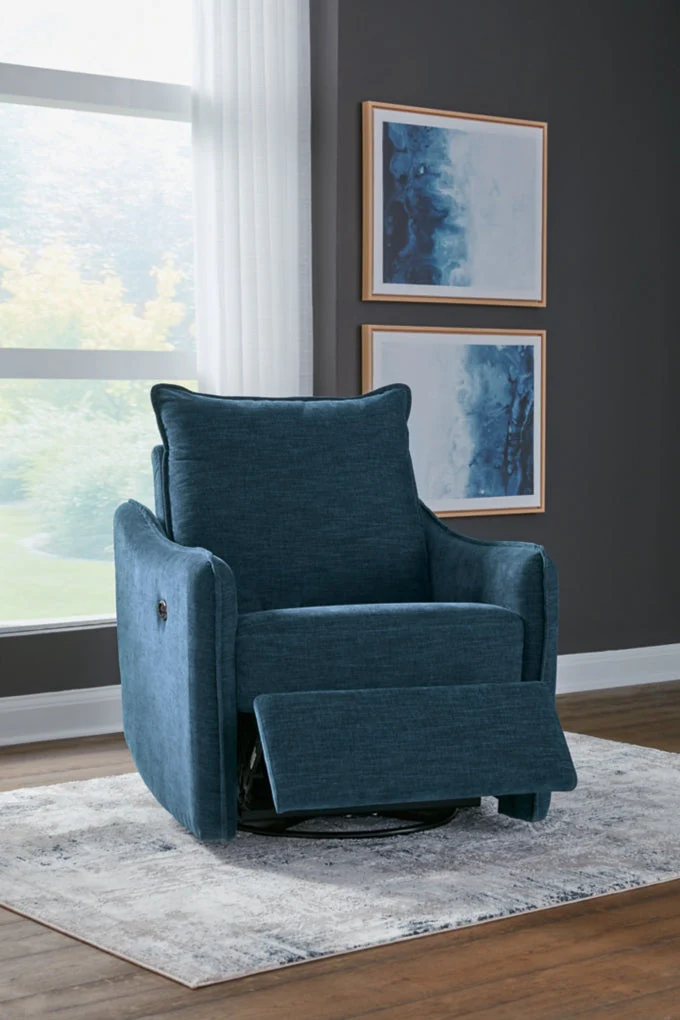 McBurg Swivel Power Recliner - Image 8