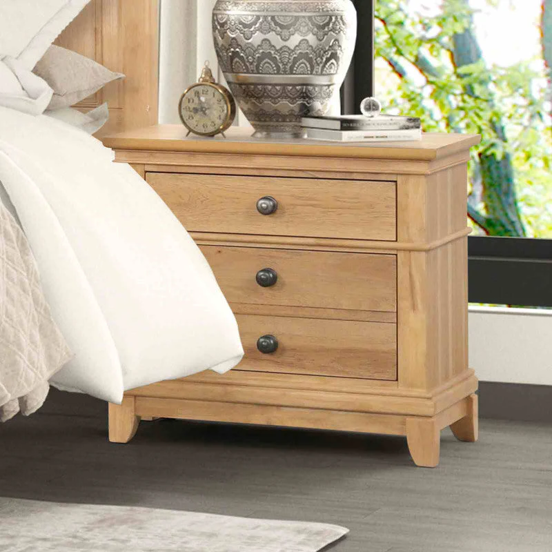 Mchenry Natural Oak 4 Pc. Twin Bedroom Set - Image 3