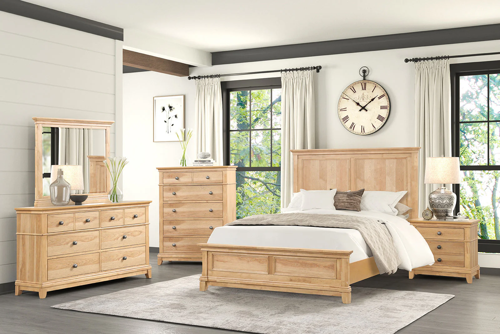 Mchenry Natural Oak Dresser - Image 6