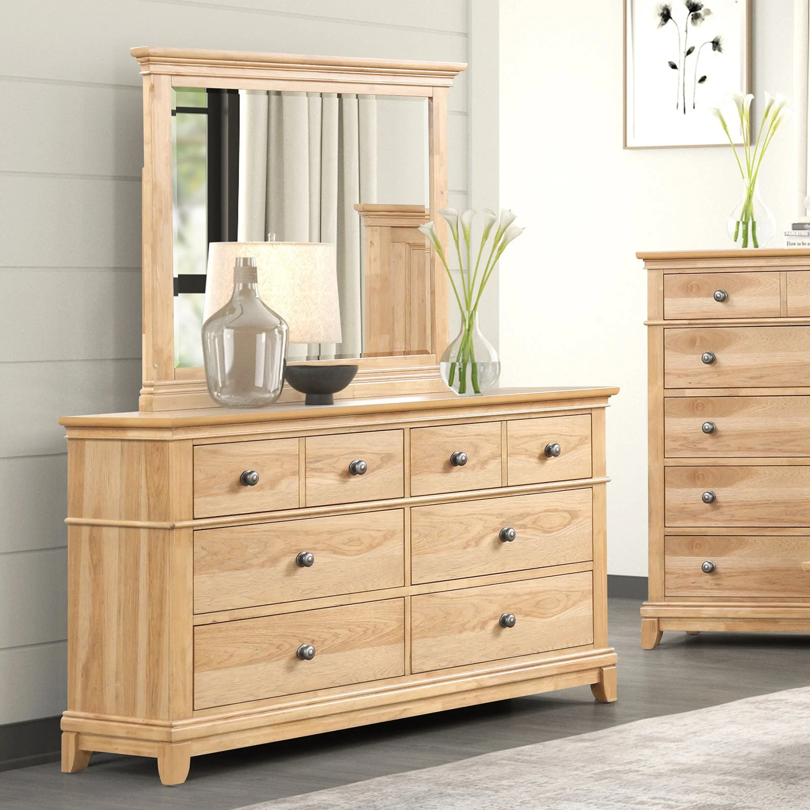 Mchenry Natural Oak Mirror - Image 2