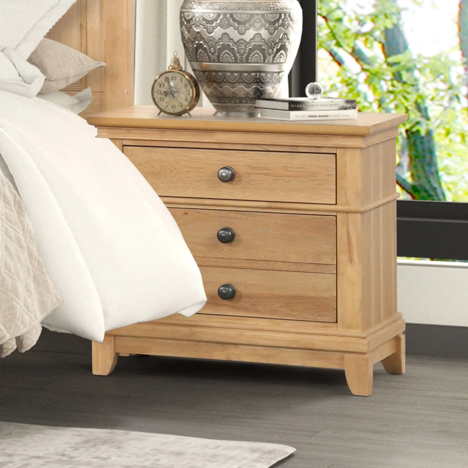 Mchenry Natural Oak Nightstand - Image 2
