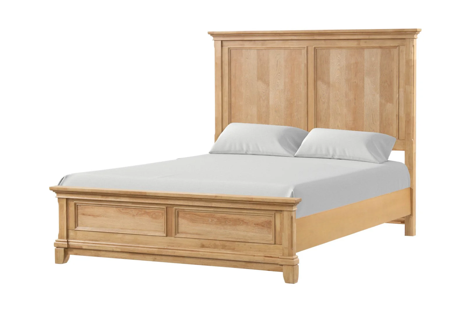 Mchenry Natural Oak Queen 4 Piece Bedroom Set - Image 2