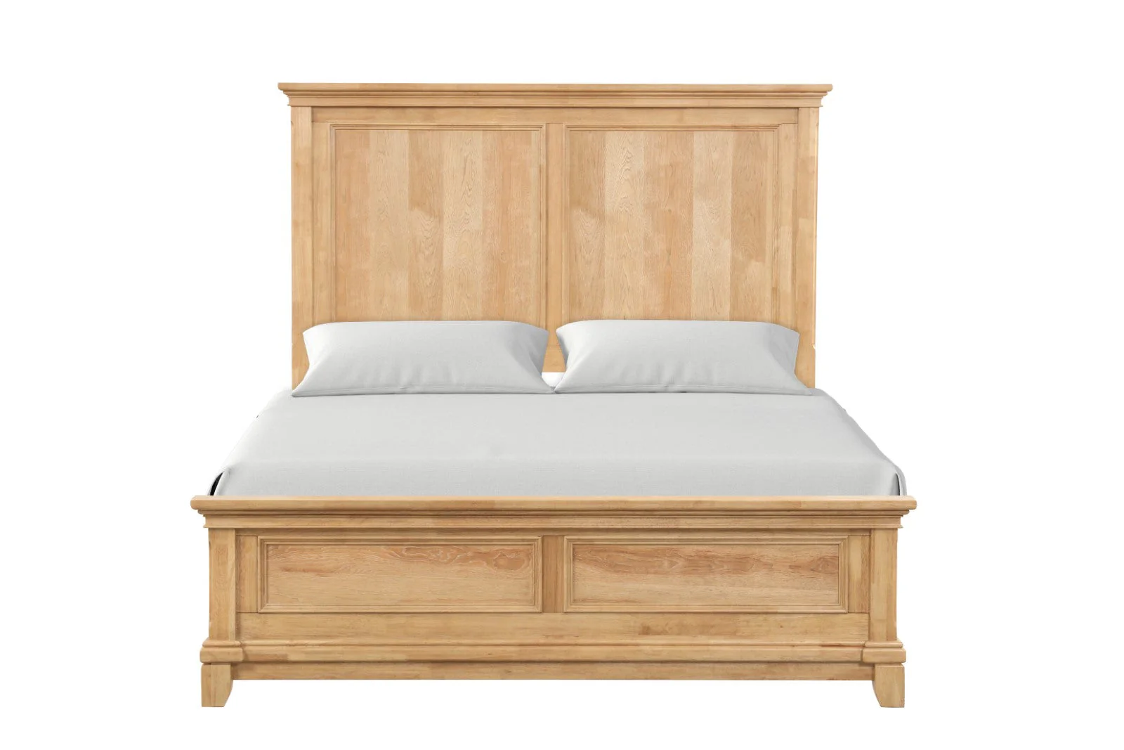 Mchenry Natural Oak Queen Bed - Image 2