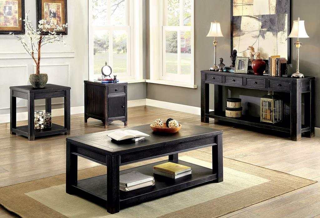 Meadow Antique Black Side Table - Image 3
