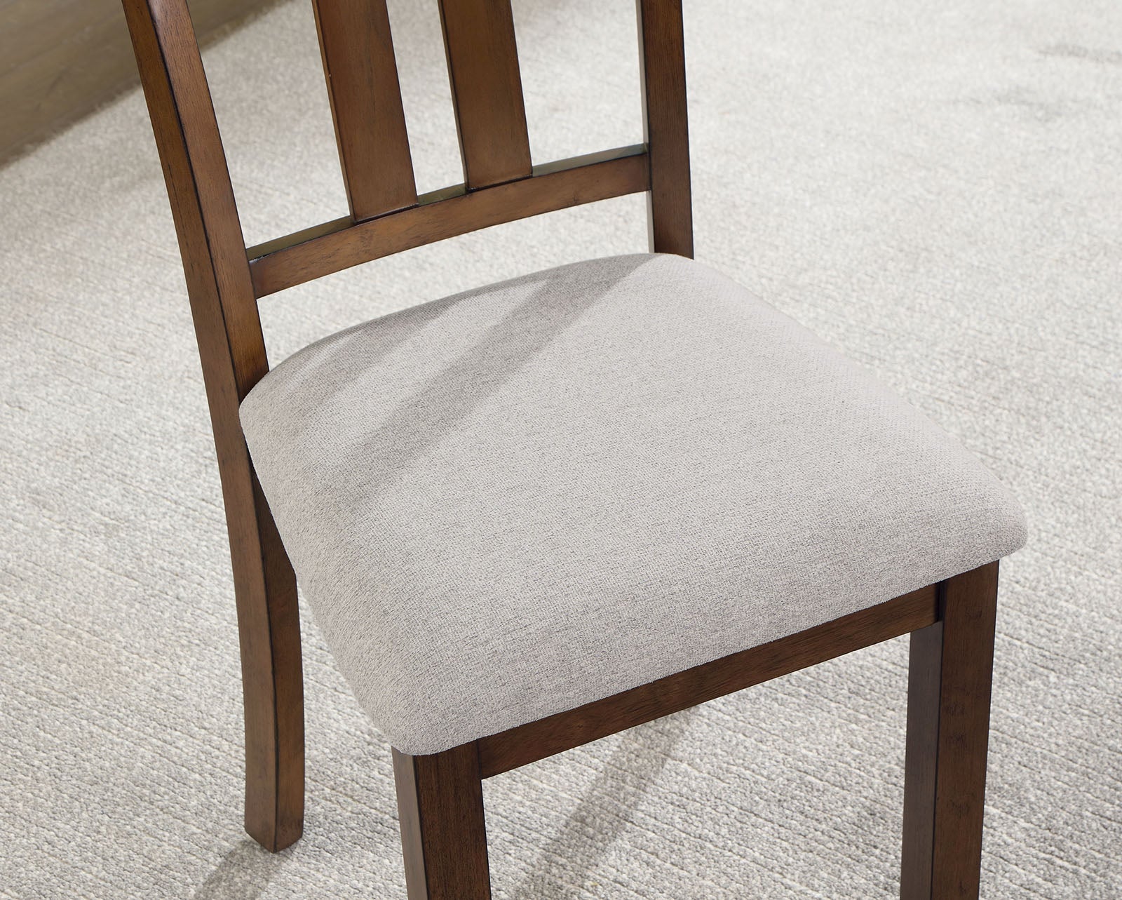 Medford Walnut/Beige 7 Pc. Dining Room Set - Image 4