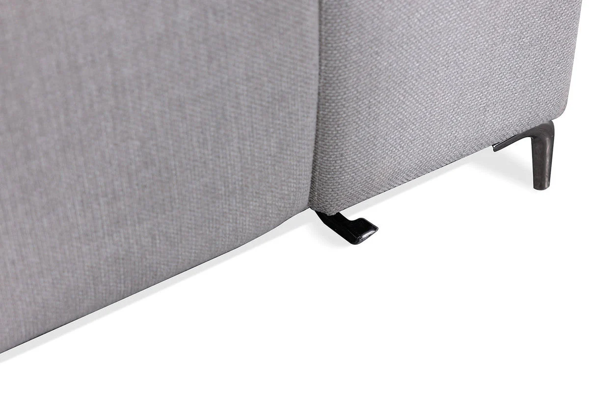 Melancton Light Gray Power Sectional - Image 7