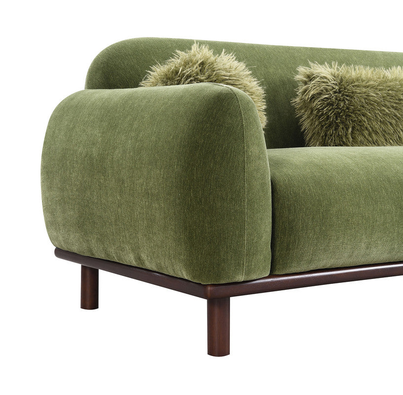 Mellone Olive Green Sofa - Image 5