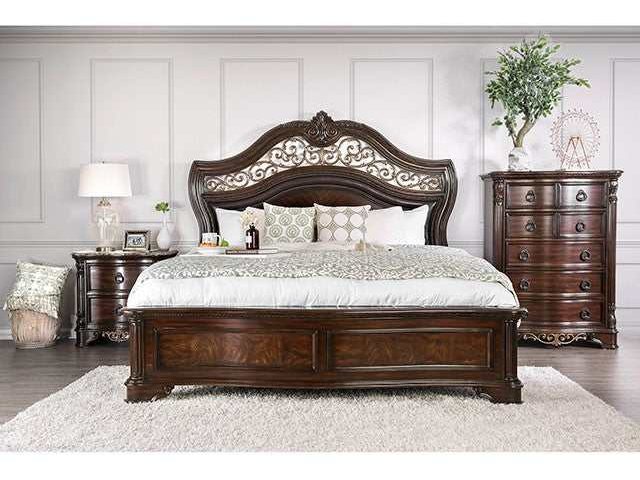 Menodora Brown Cherry Dresser - Image 5