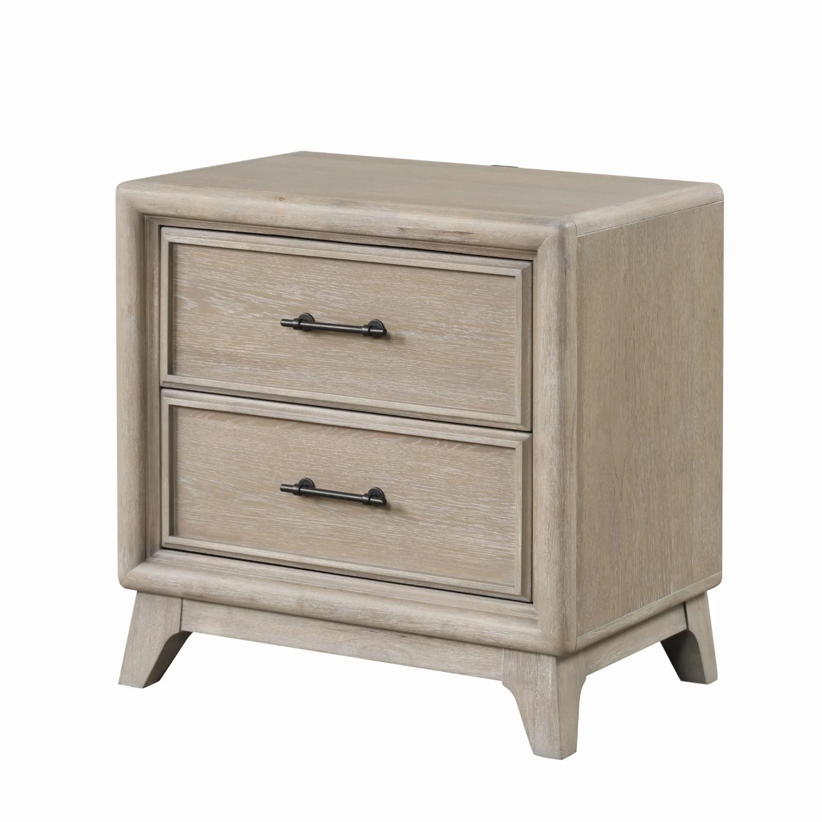 Midhurst Oak Queen 5 Piece Bedroom Set w/Chest - Image 3