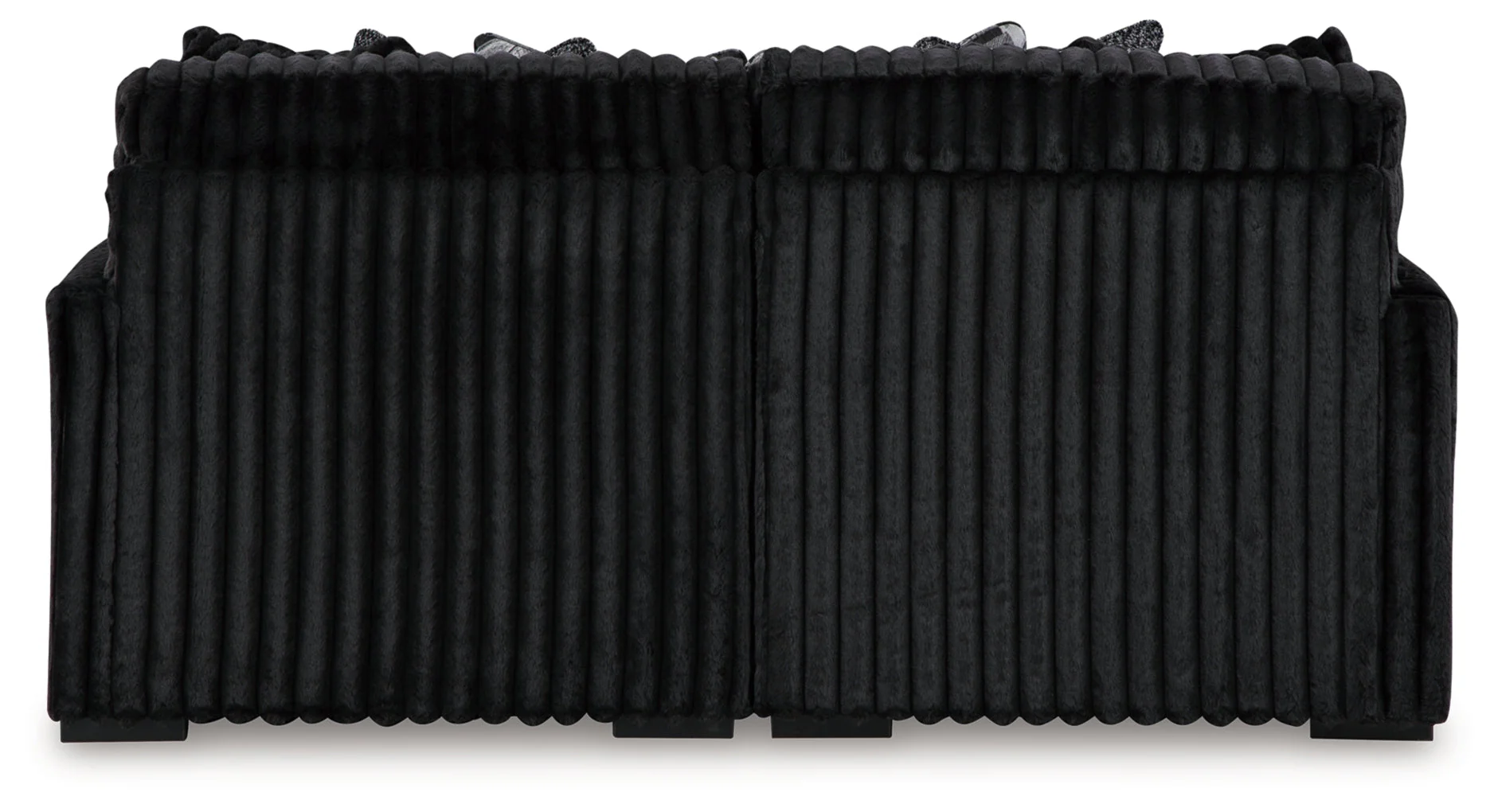 Midnight-Madness Super Chaise Loveseat - Image 3