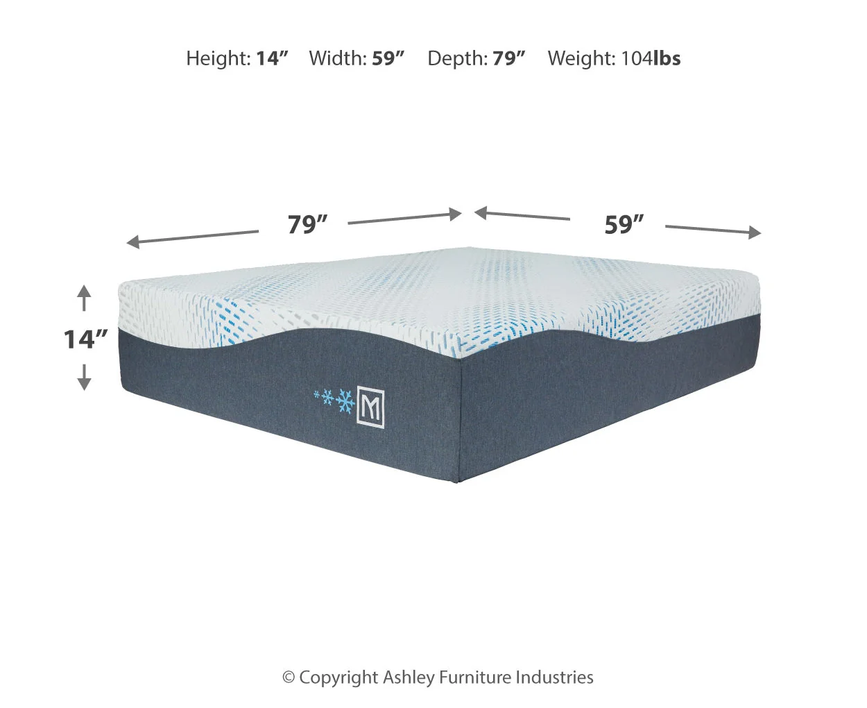 Millennium Cushion Firm Gel Memory Foam HybridMattress - Image 7