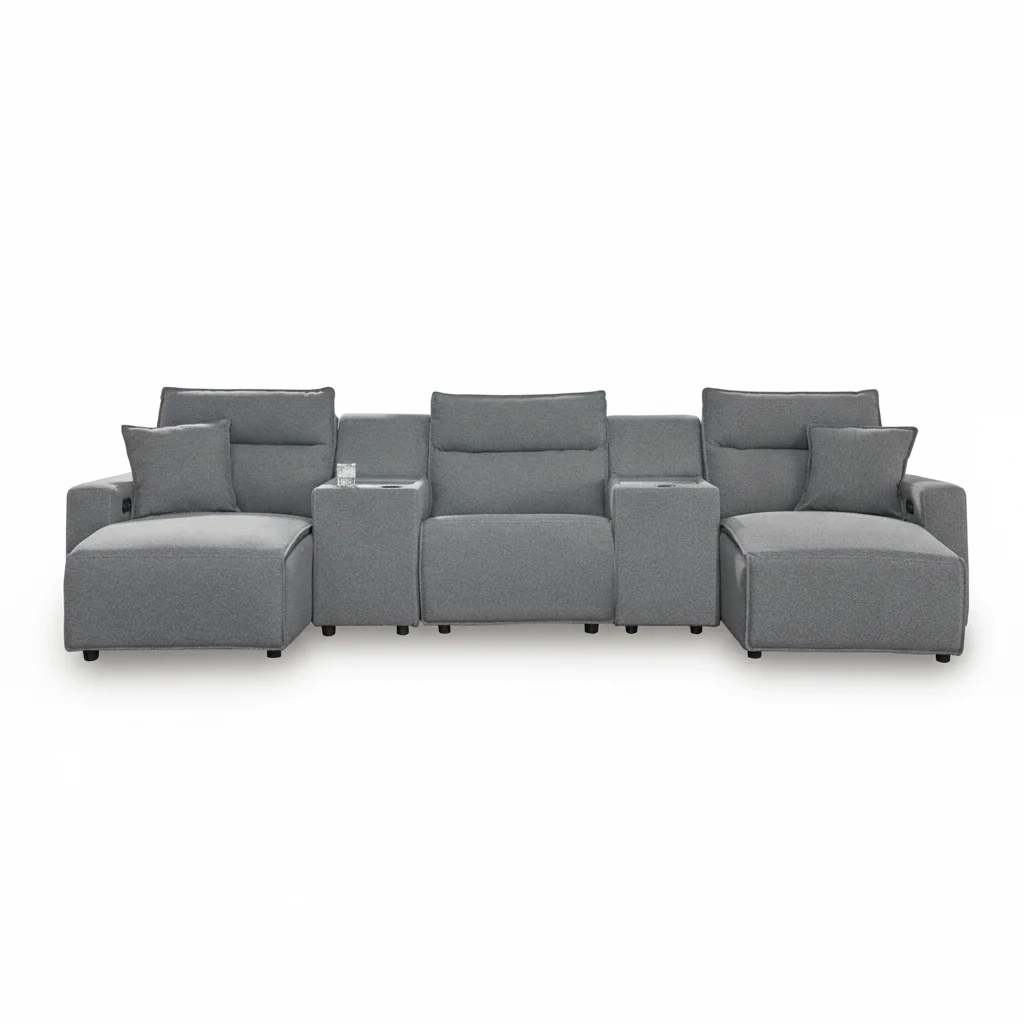 Modmax II 5-Piece Power Reclining Sectional with Chaise