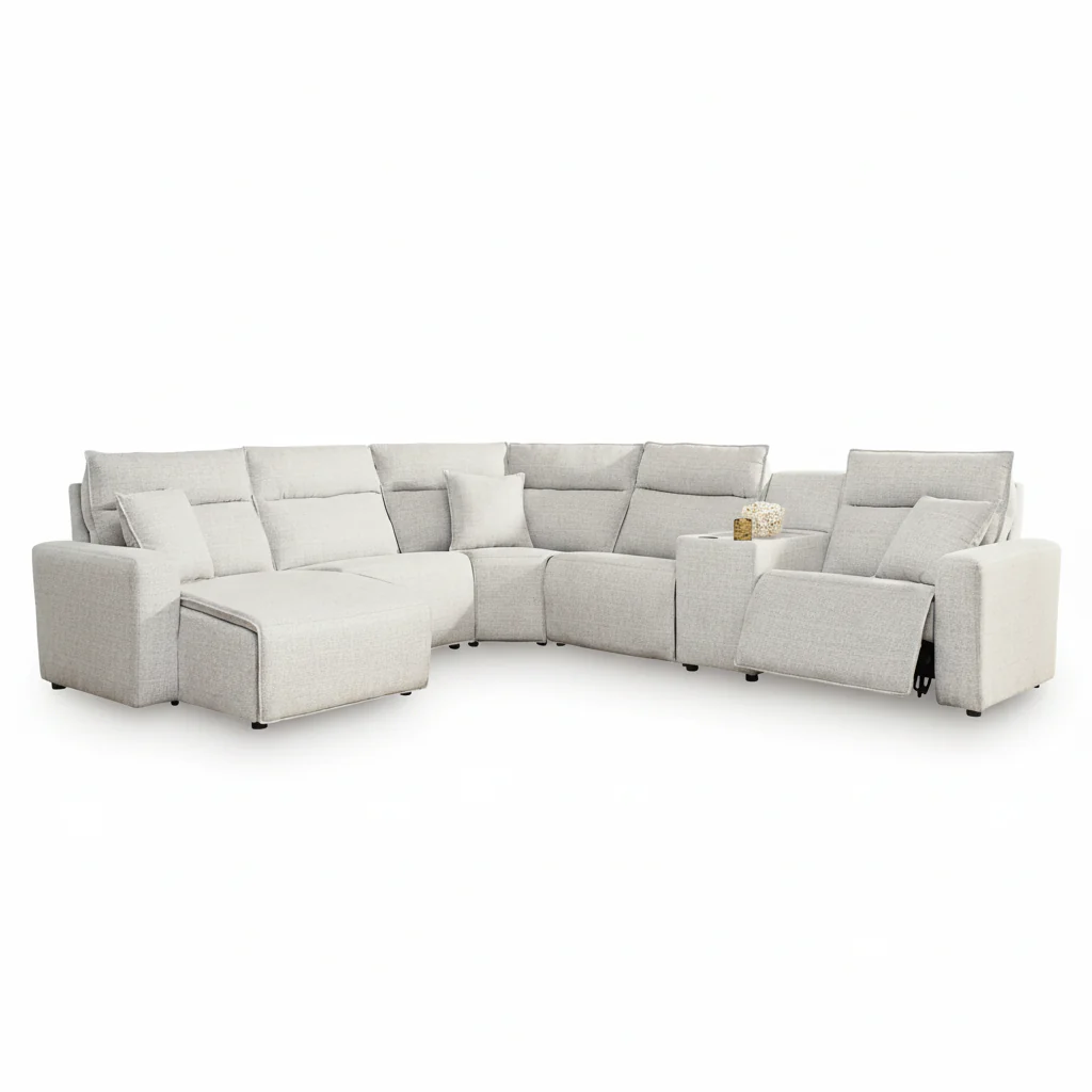Modmax II 6-Piece Power Reclining Sectional with Chaise - Image 3