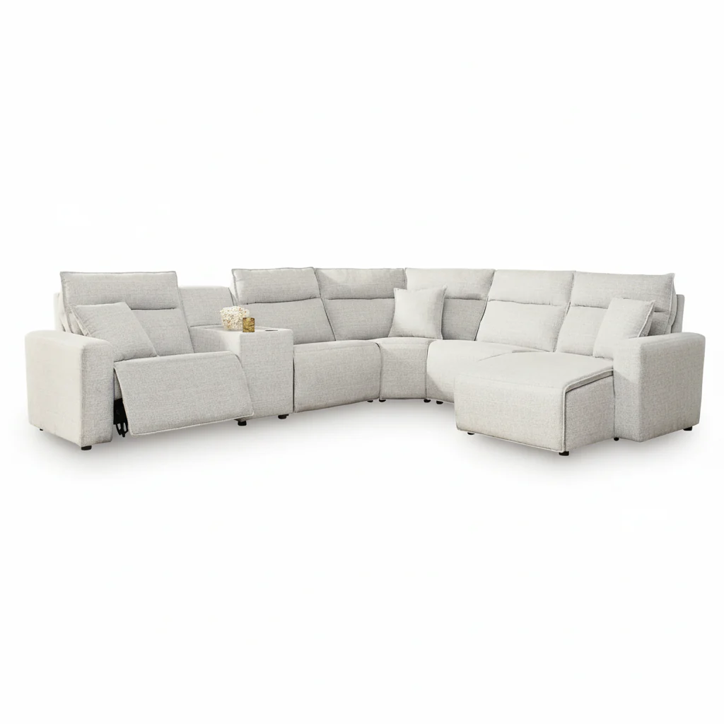 Modmax II 6-Piece Power Reclining Sectional with Chaise - Image 4