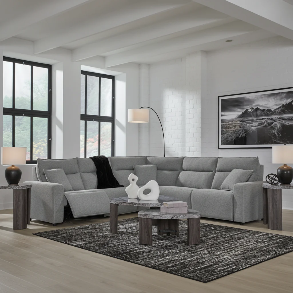 Modmax II 7-Piece Power Reclining Sectional with Audio Consoles - Image 3