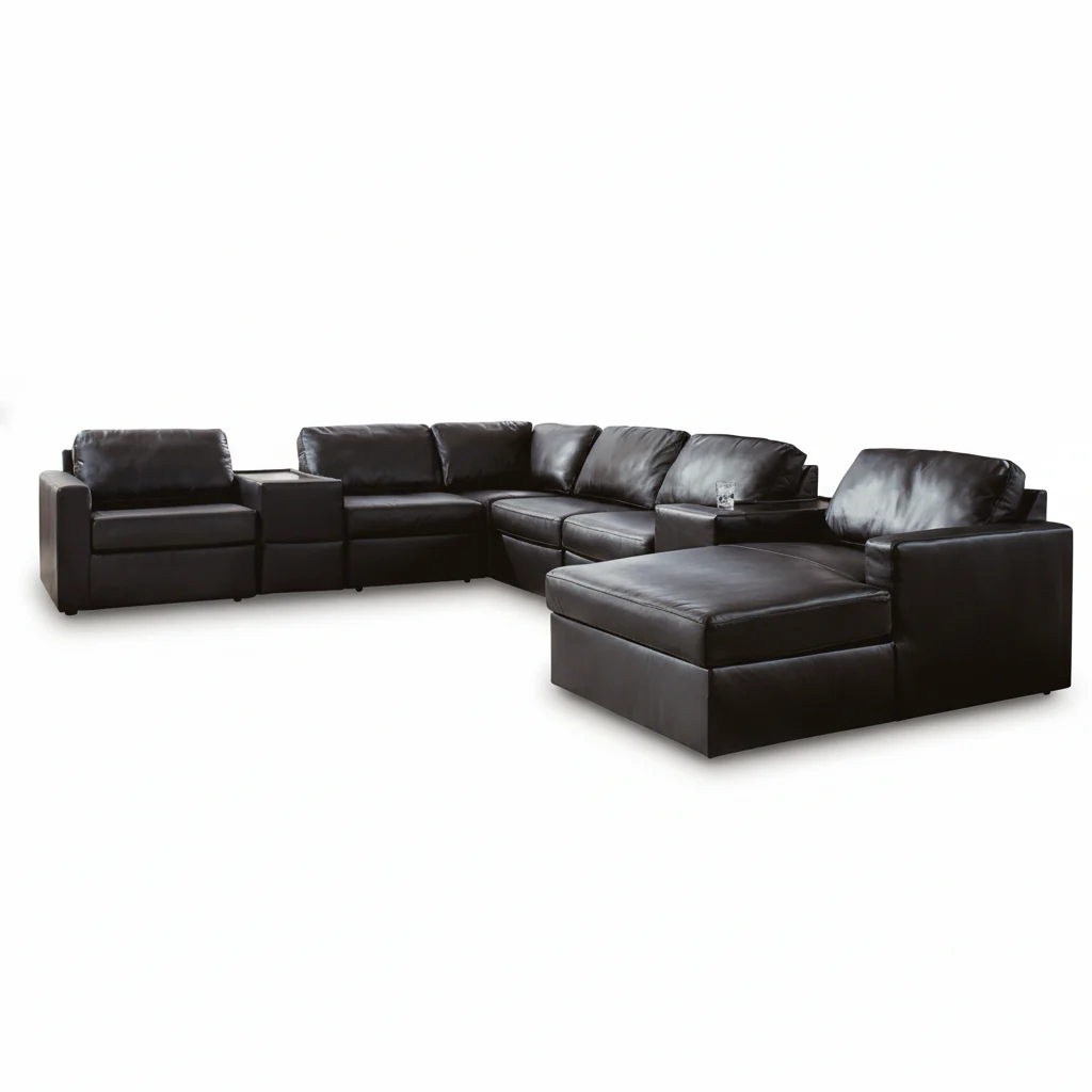 Modmax II 8-Piece Sectional with Chaise and Audio Consoles - Image 3