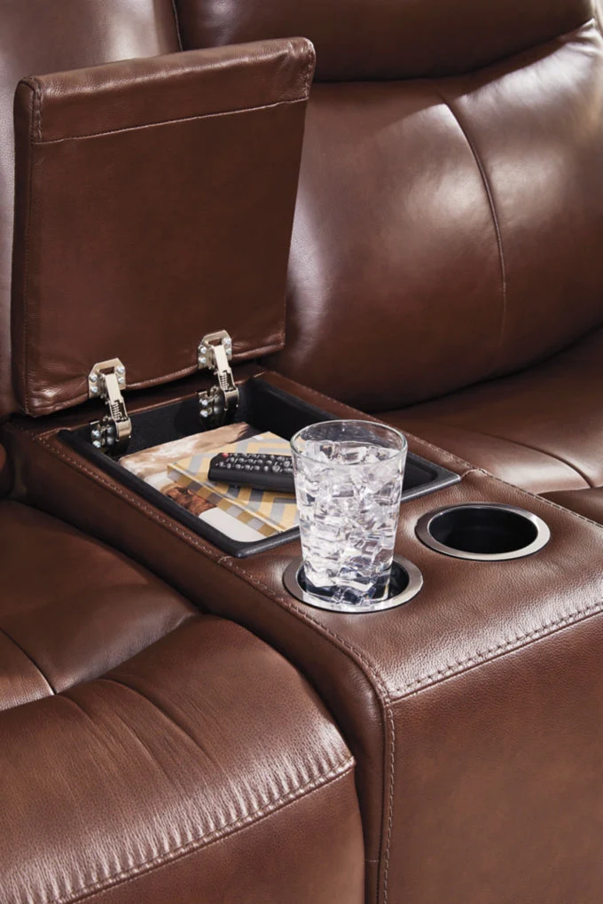 Momentum Moves Power Reclining Loveseat/Console/Adjustable Headrest - Image 12