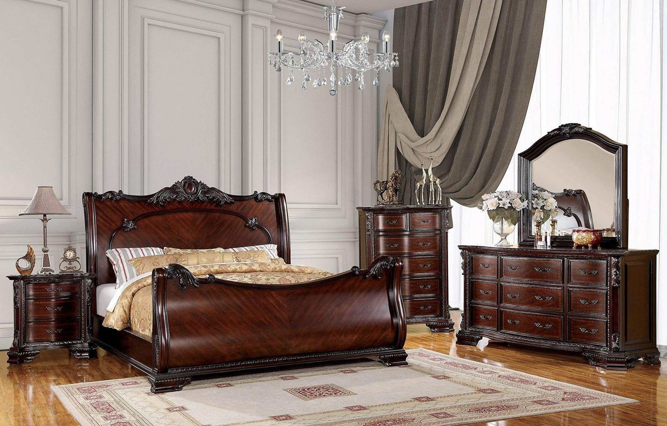 Monte Vista Brown Cherry Dresser - Image 4