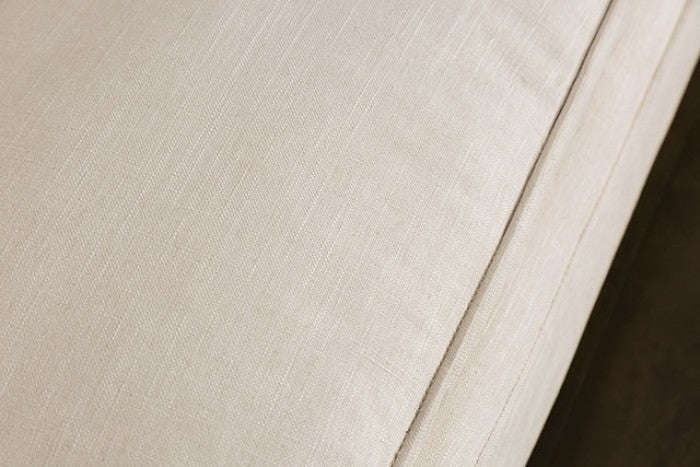 Monthey Oak/Linen White Sofa - Image 6