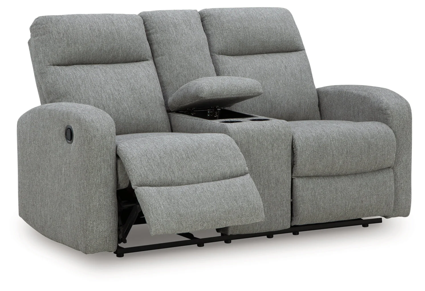 Moreau Place DBL Reclining Loveseat w/Console - Image 3