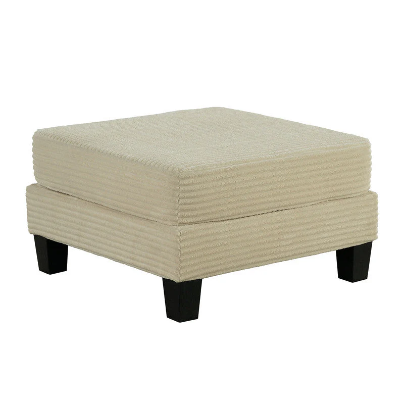 Moretaine Beige Storage Ottomen - Image 2