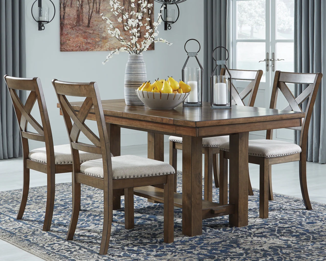 Moriville Dining Set (Up to 6 Barstools) - Image 3