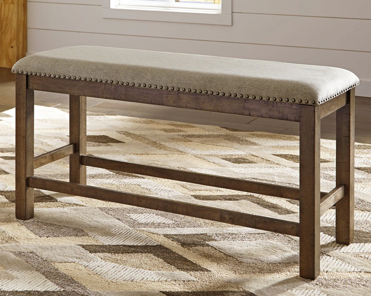 Moriville Double Upholstered Bench - Image 2