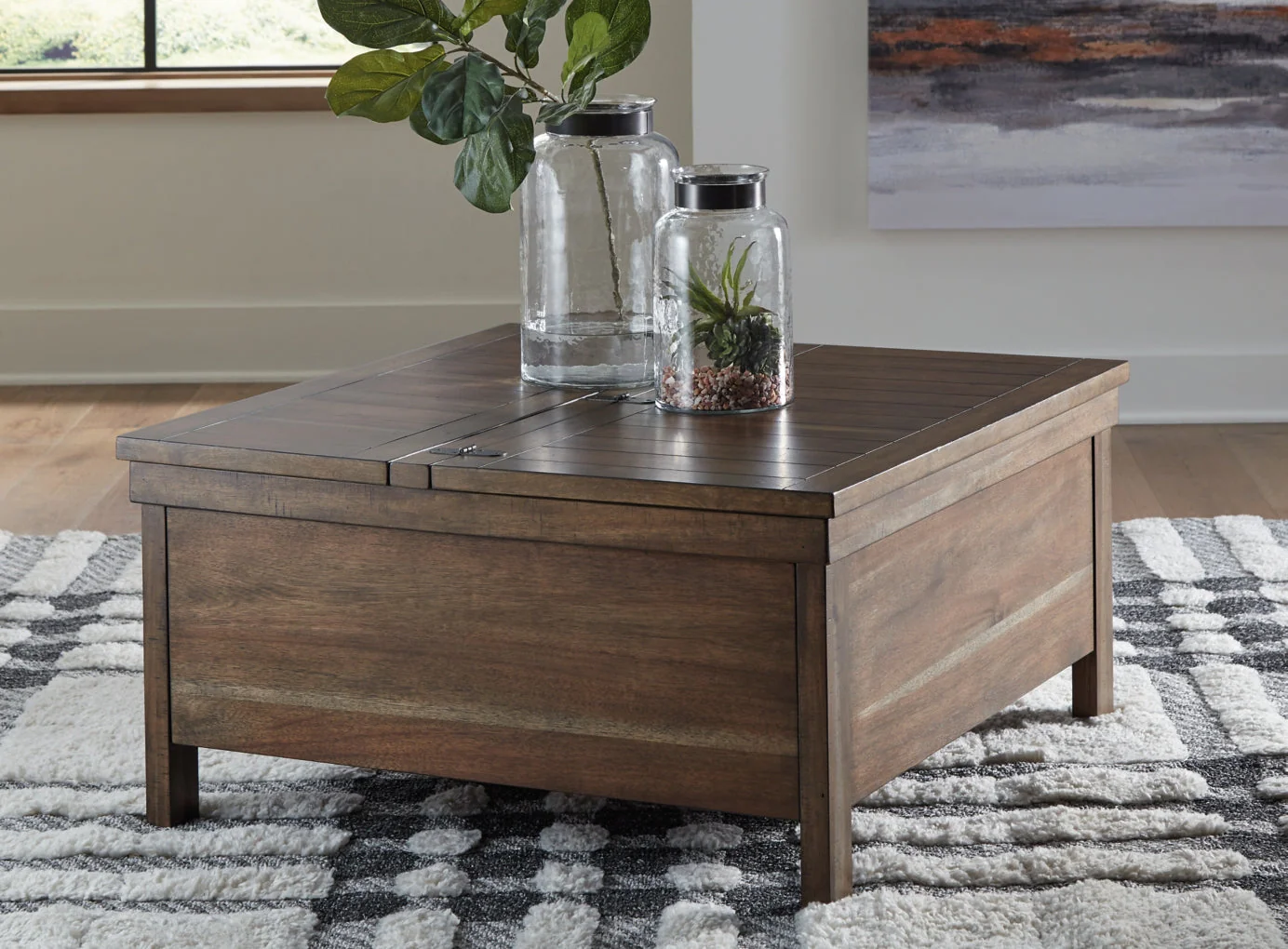Moriville Lift Top Cocktail Table - Image 2