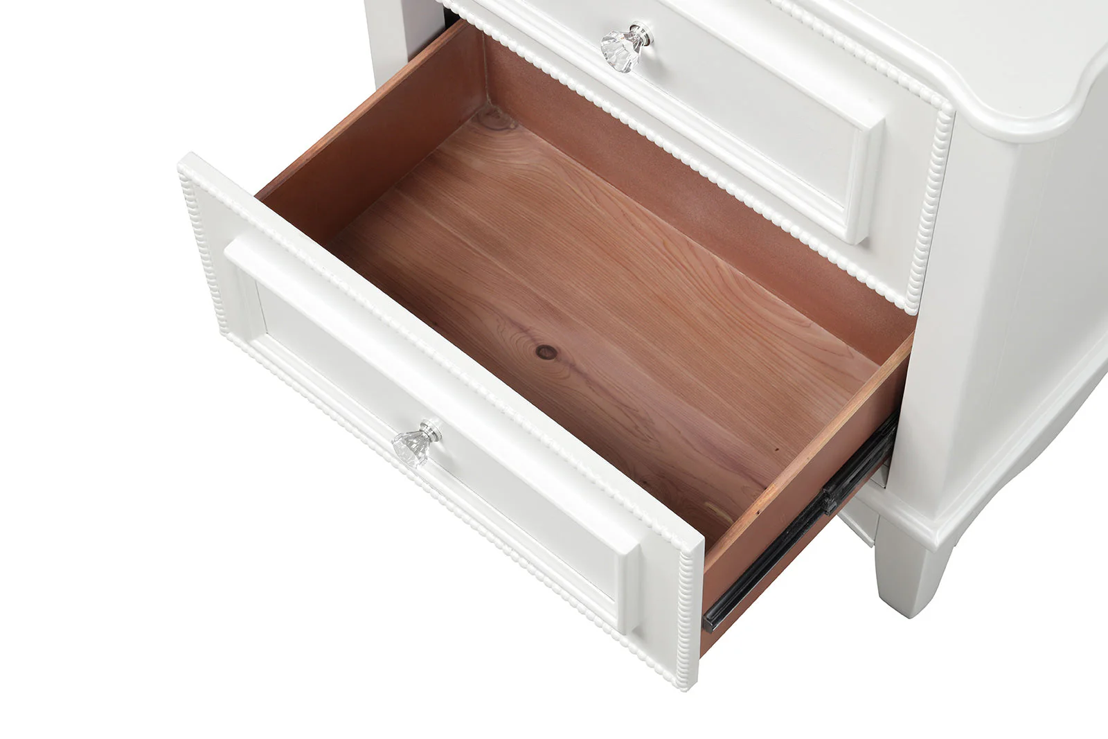 Naucalpan White Nightstand - Image 3