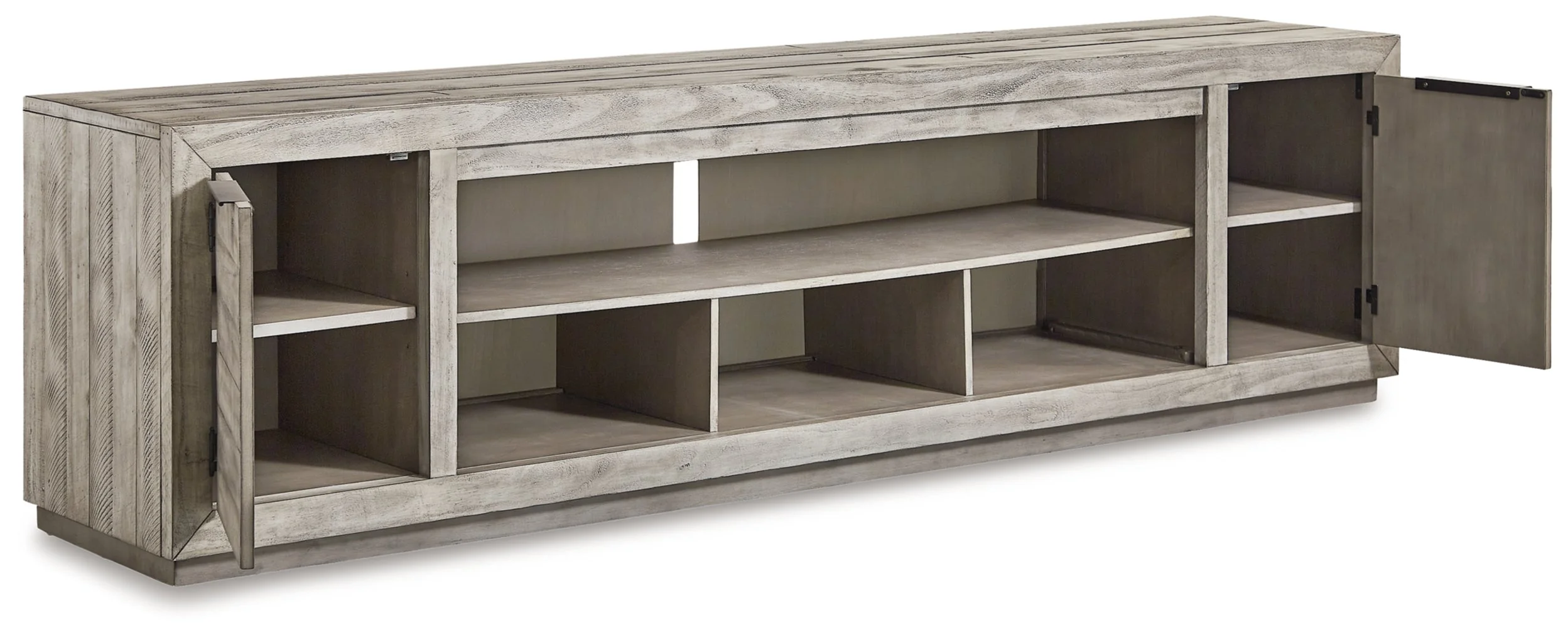 Naydell XL TV Stand w/Fireplace Option - Image 3