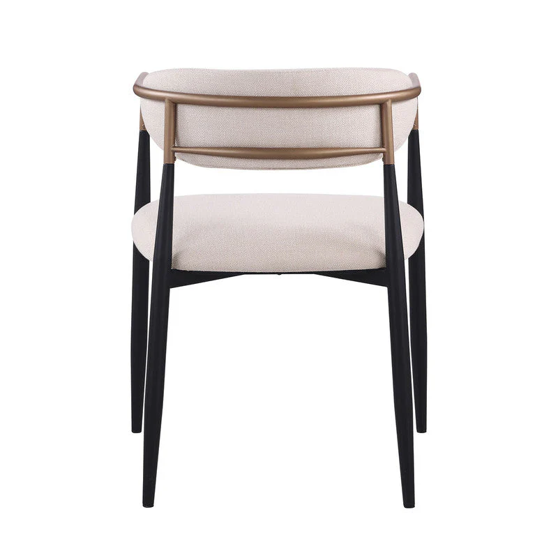 Neasden Natural/Black/White Side Chair (Set of 2) - Image 2