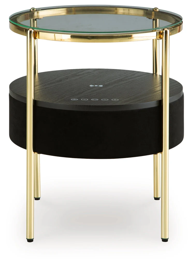 Nedman Accent Table with Speaker - Image 3