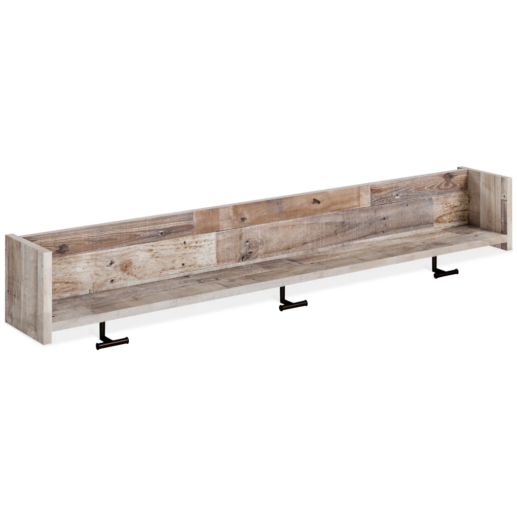Neilsville Wall Mounted Coat Rack w/Shelf - Image 2