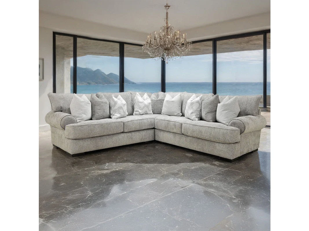 Nerone Gray Sectional