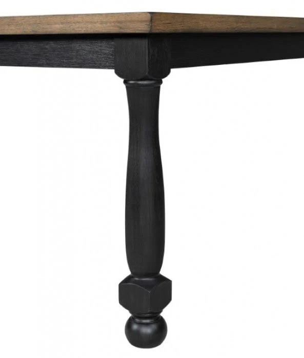 Neue Mills Black Dining Table - Image 6