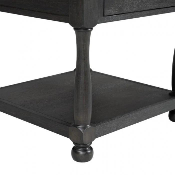 Neue Mills Weathered Black/Brown End Table - Image 7