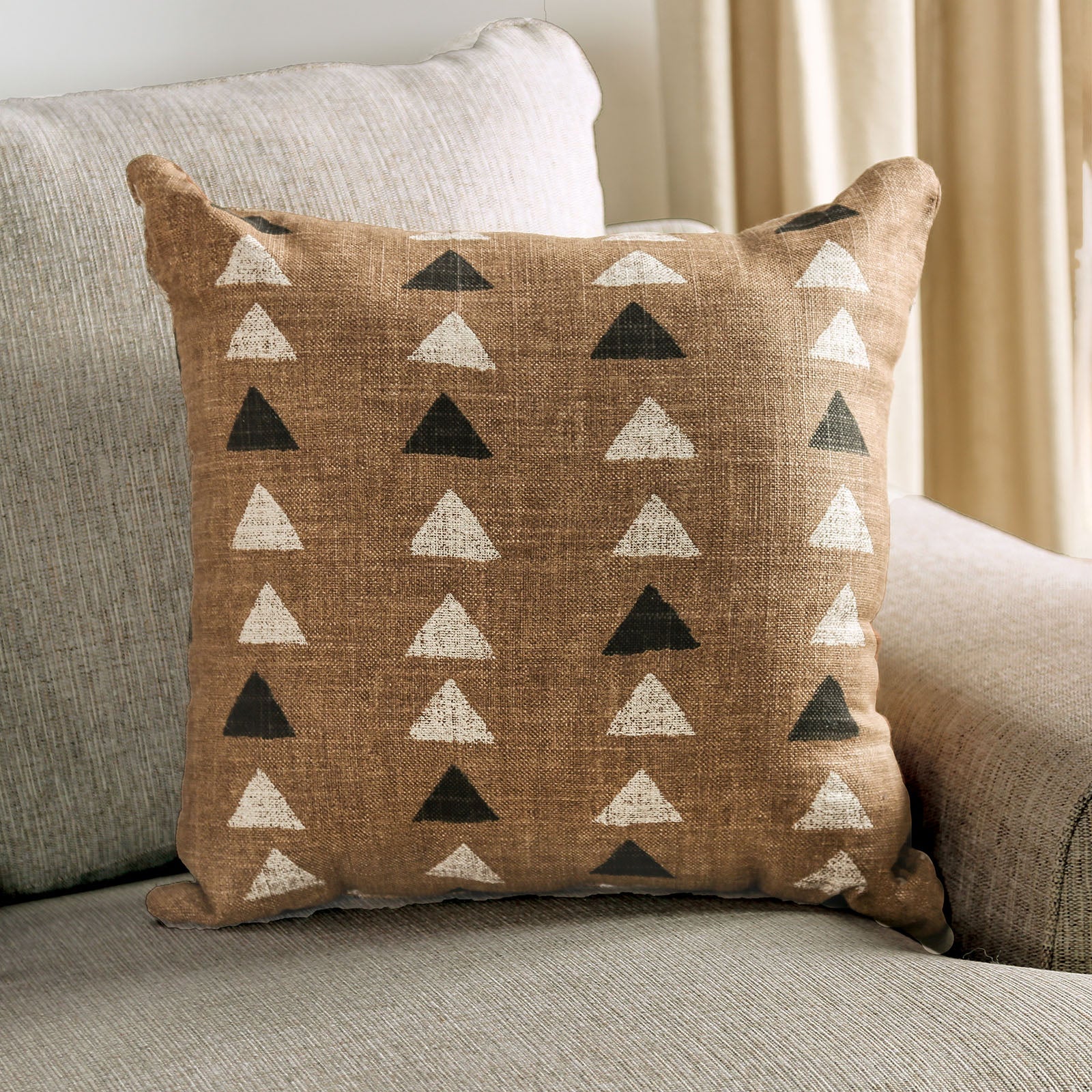 New meadows Sand/Caramel Sofa - Image 3