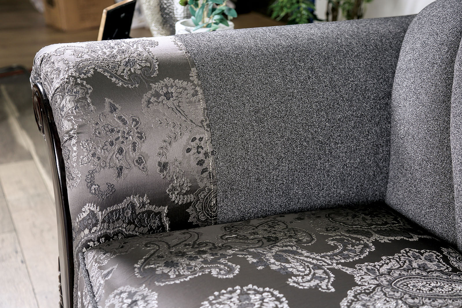 Newdale Gray Sofa - Image 6