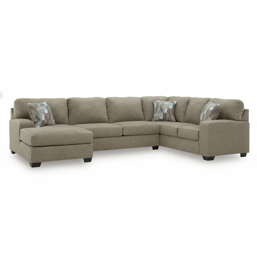 Newellen 3-Piece Sleeper Sectional with Chaise - Image 2