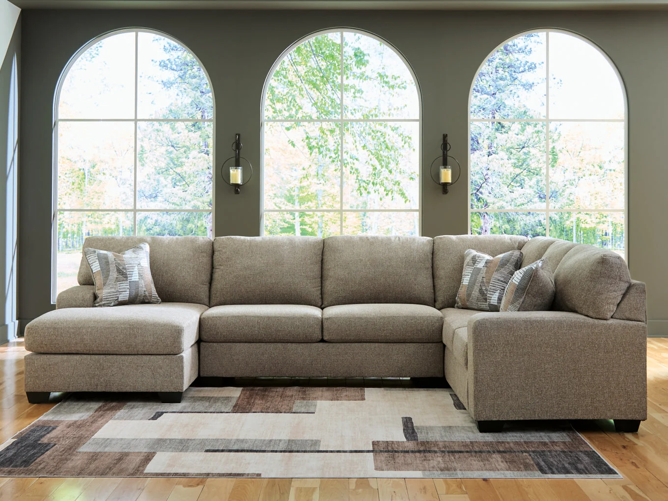 Newellen 3-Piece Sleeper Sectional with Chaise - Image 4