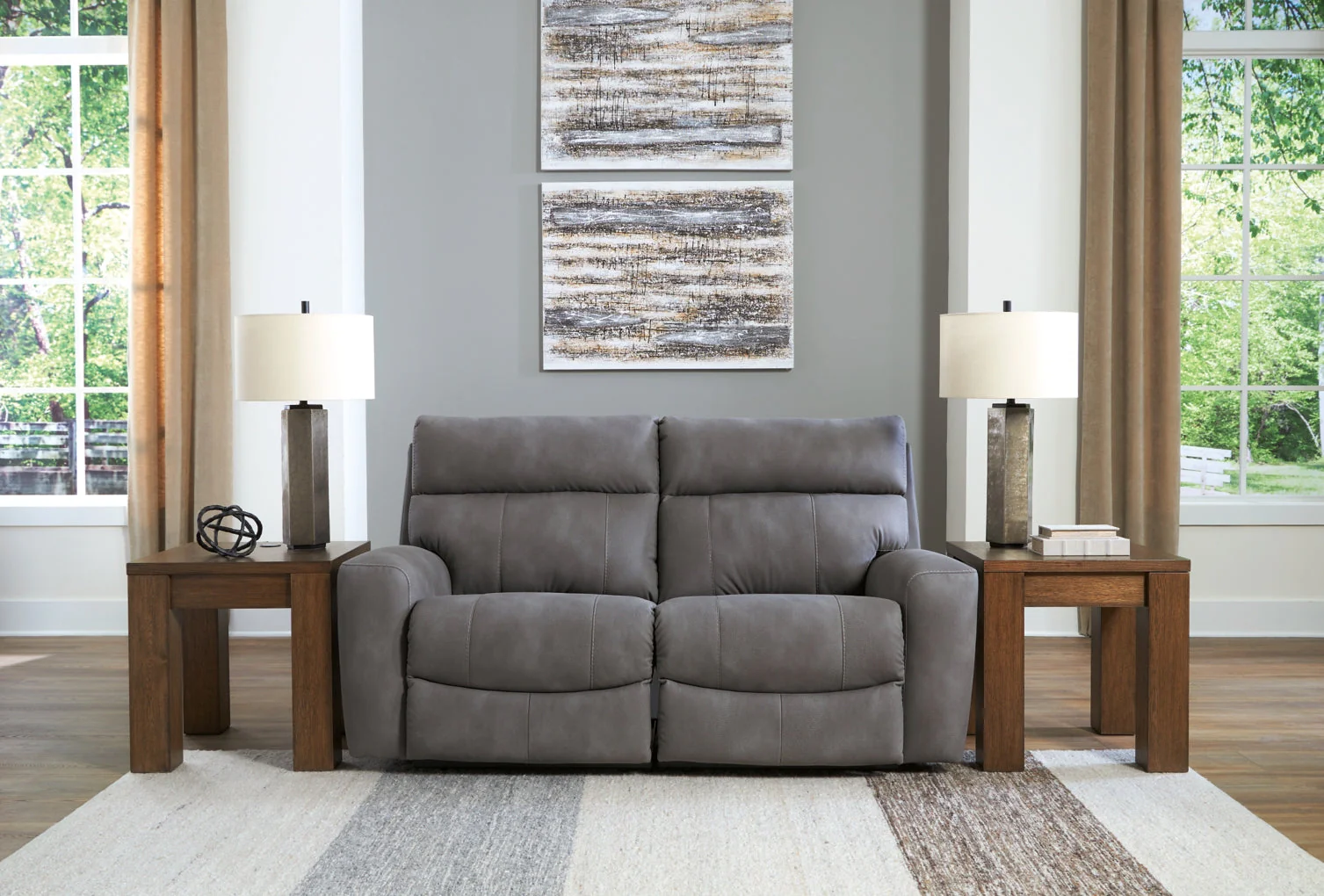 Next-Gen Durapella 2-Piece Power Reclining Loveseat - Image 2
