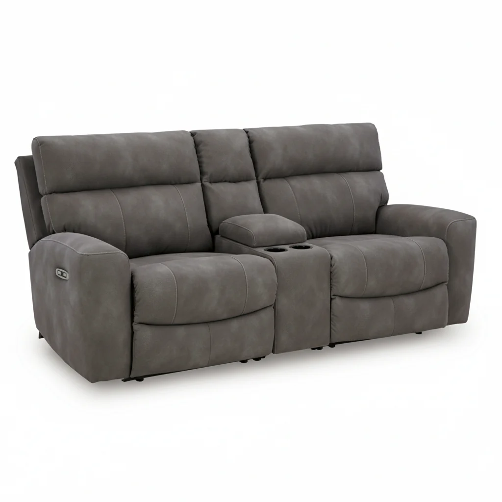 Next-Gen Durapella 3-Piece Power Reclining Loveseat with Console