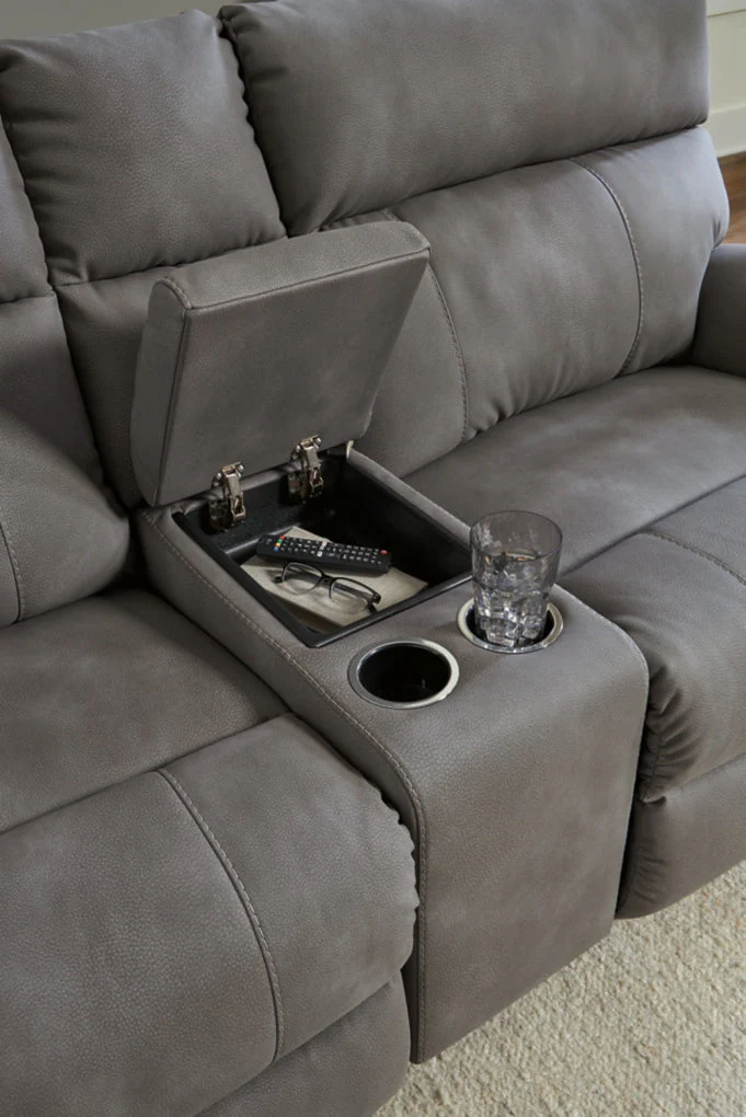 Next-Gen Durapella 3-Piece Power Reclining Loveseat with Console - Image 6