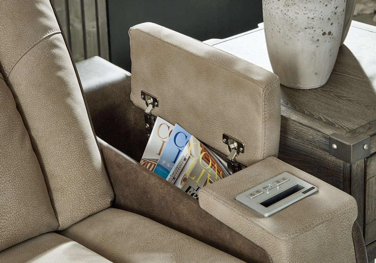 Next-Gen Durapella Power Recliner/Adjustable Headrest - Image 26