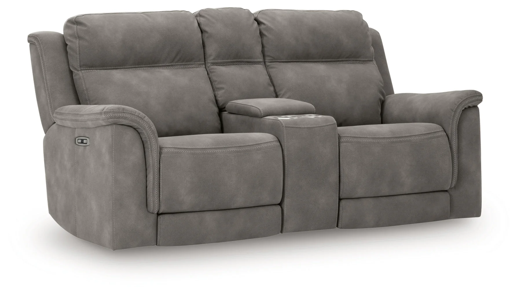 Next-Gen Durapella Power Reclining Loveseat/Console/Adjustable Headrest - Image 2